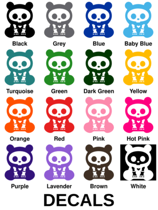 X-Ray Panda Decals